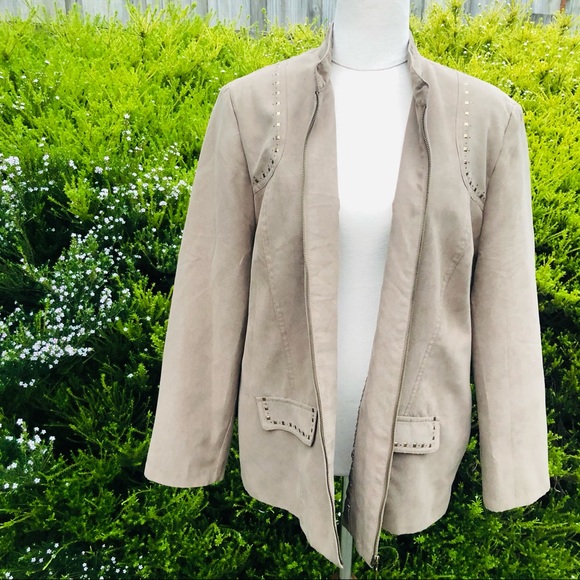 Vintage Fella Hamilton Suede feel Jacket |Size :16 - Picture 11 of 16